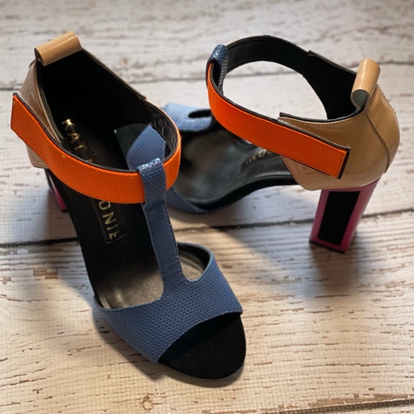 KAT MACONIE STEPHY Multicolored Sandal, Leather. US 9 with its original box. - Picture 3 of 8